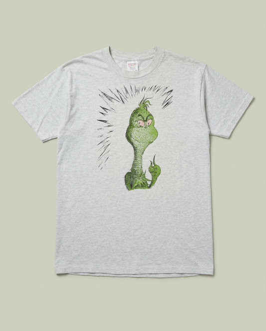 Vintage The Grinch Max Dog Graphic Single Stitch Shirt Fruit of Loom L