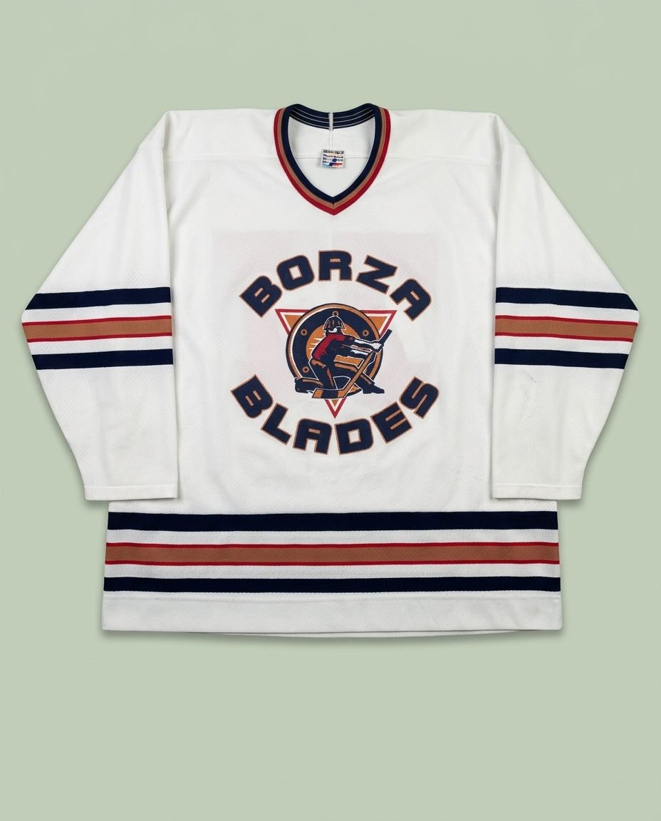Vintage CCM Rare Edmont Oilers Oilman Hockey Jersey 2XL