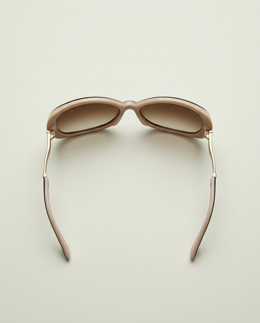 Y2K Roberto Cavalli Beige Black Snake Sunglasses One Size Mob Cyber Street
