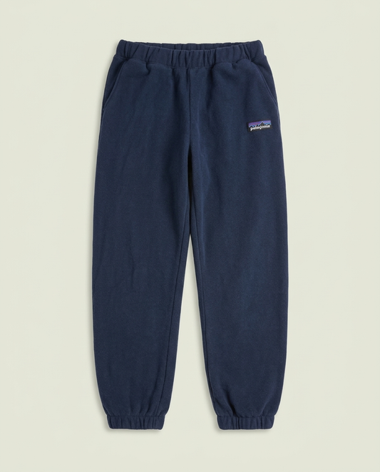 Patagonia Navy Blue Fleece Jogger Pants M Gorpcore Outdoors Minimalist