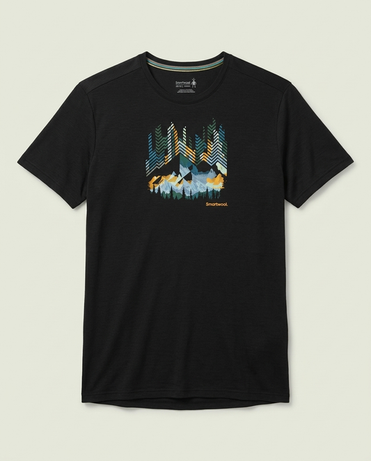 Smartwool Black Mountain Graphic Merino Wool Shirt XL Gorpcore Outdoors