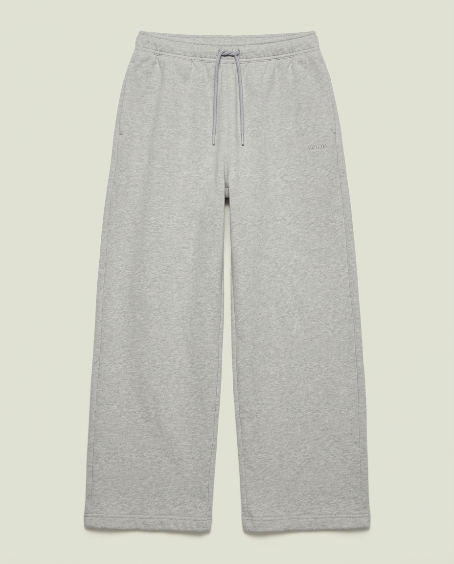 Aritzia Grey Cozy Fleece Mega Fit Wide Leg Baggy Pants M