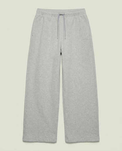 Aritzia Grey Cozy Fleece Mega Fit Wide Leg Baggy Pants M